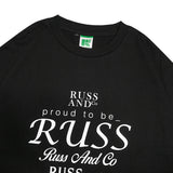 Russ Tshirt SS Typer Black