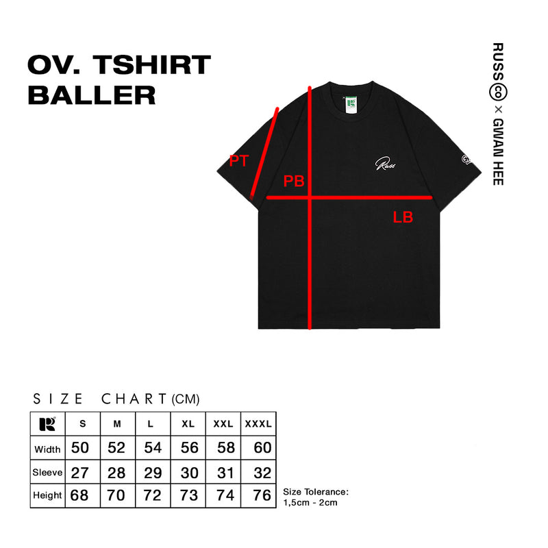 Russ Tshirt SS Typer Black