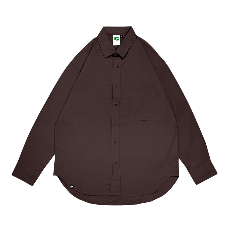Russ Shirt Kemeja Lengan Panjang Porta Coffee