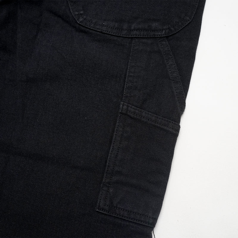 Russ Celana Denim Cargo Workpants Ghotam Black