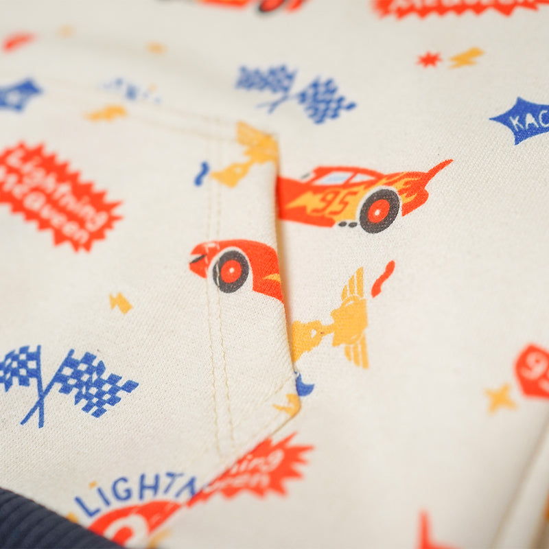 Russ Kids x Cars Sweater Crewneck Cn 01 Cream