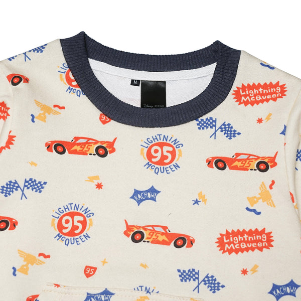 Russ Kids x Cars Sweater Crewneck Cn 01 Cream