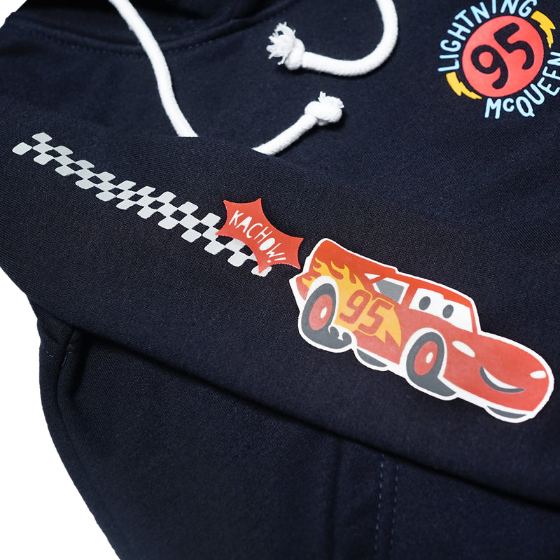 Russ Kids x Cars Sweater Hoodie Hood 01 Navy