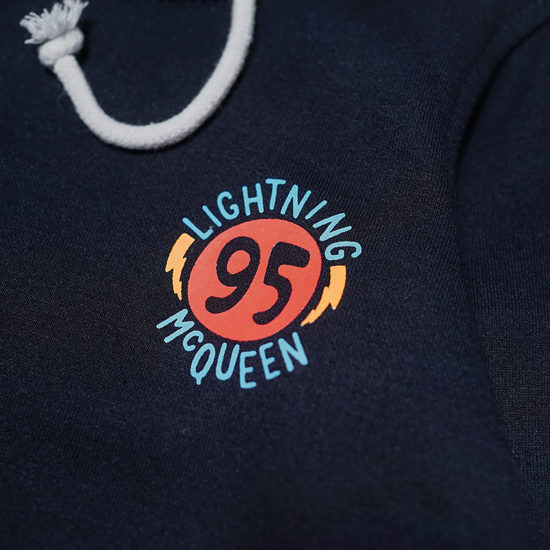 Russ Kids x Cars Sweater Hoodie Hood 01 Navy