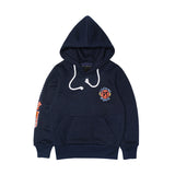 Russ Kids x Cars Sweater Hoodie Hood 01 Navy