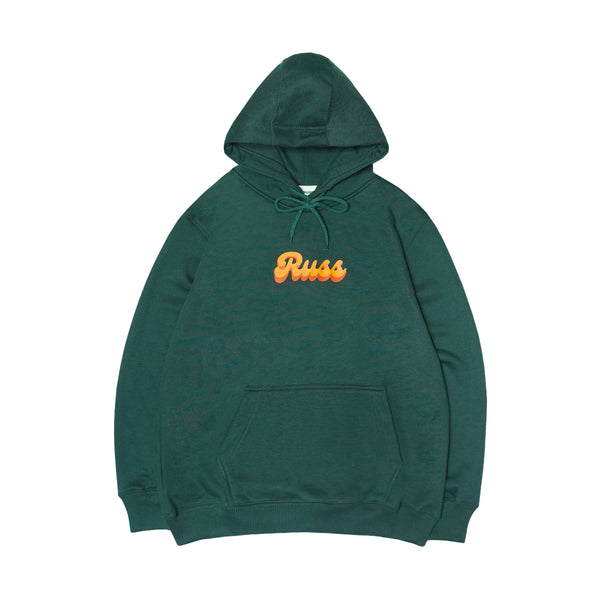 Russ Sweater Hoodie Rising Green Bottle