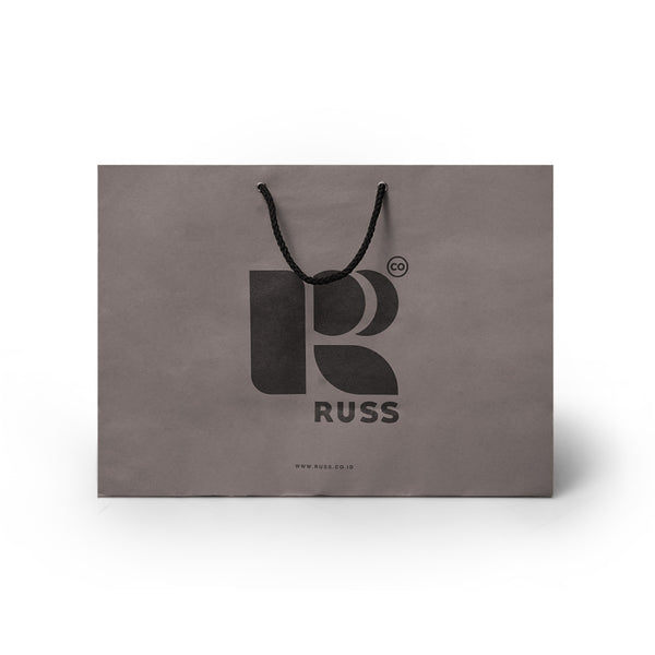Russ Papper Bag Dark Grey