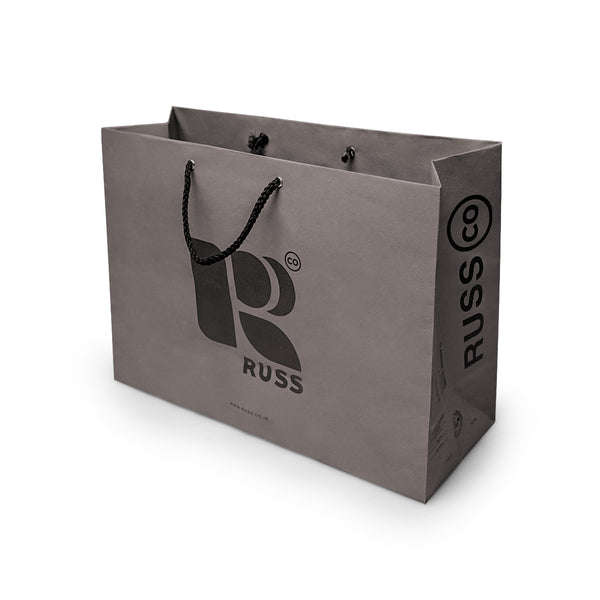 Russ Papper Bag Dark Grey