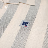 Russ Shirt Kemeja Lengan Pendek Linen Deeper Cream