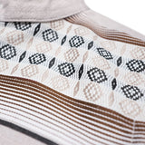 Alsukh Koko Motif Shirt Short Sleeve Brown