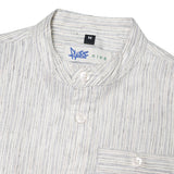 Russ Kemeja Koko Couple Lengan Panjang June Cream