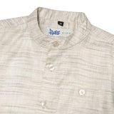 Russ Kemeja Koko Couple Lengan Pendek Sandes Brown