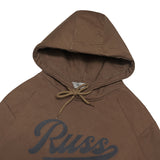 Russ Sweater Hoodie Raises Brown