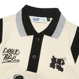 Russ Kids Poloshirt Rugby Tangan Pendek Bubbles Broken White