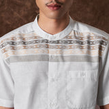 Russ Shirt Koko Tangan Pendek Ajwa White