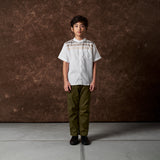 Russ Shirt Koko Tangan Pendek Shaqran White