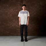 Wafidh Koko Motif Shirt Short Sleeve Cream