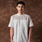 Russ Shirt Koko Tangan Pendek Qana Brown