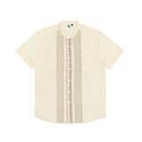 Tilaf Koko Motif Shirt Short Sleeve Cream