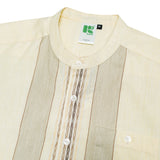 Tilaf Koko Motif Shirt Short Sleeve Cream