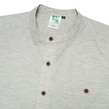 Russ Kemeja Koko Couple Lengan Pendek Muadab Brown