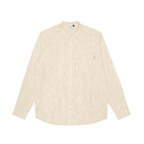 Russ Kemeja Koko Couple Lengan Panjang Khasab Cream