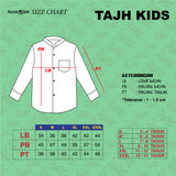 Russ Kemeja Koko Couple Lengan Panjang Sulta Blue