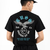 Russ Tshirt Sort Sleeve Regular Soar Black