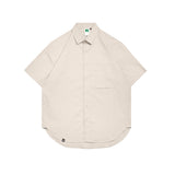 Russ Shirt Kemeja Lengan Pendek Porta Beige