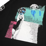 Russ Tshirt Oversize Long Sleeve Gemini Black