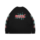 Russ Tshirt Oversize Long Sleeve Nebula Black