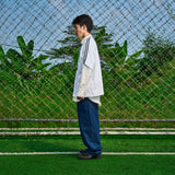 Russ Tshirt Kaos Pria Oversize Japan Football White