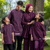 Russ X Nomitees Koko Short Sleeve Zhur Burgundy