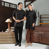 Russ X Nomitees Koko Short Sleeve Shams Black