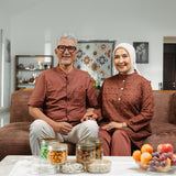 Russ X Nomitees Koko Short Sleeve Shams Mahogany