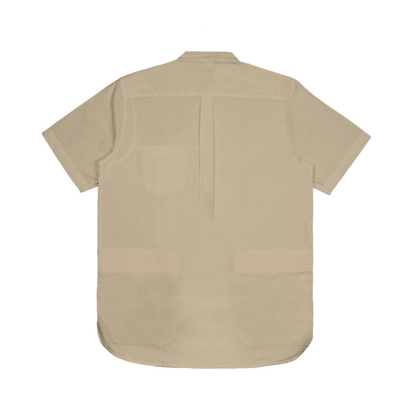 Russ Kemeja Koko Qurta Pria Tangan Pendek Mahir Khaki