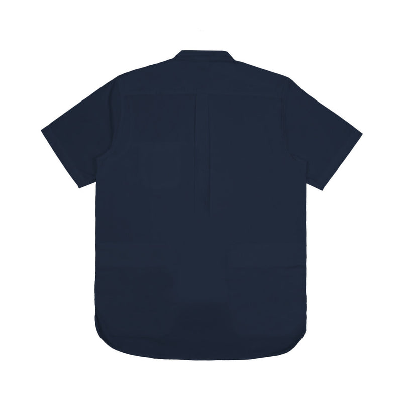 Russ Kemeja Koko Qurta Pria Tangan Pendek Mahir Navy Blue