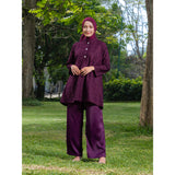 Russ X Nomitees Koko Short Sleeve Zhur Burgundy