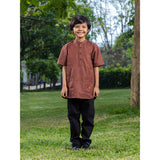 Russ X Nomitees Koko Short Sleeve Zhur Mahogany