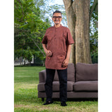 Russ X Nomitees Koko Short Sleeve Zhur Mahogany