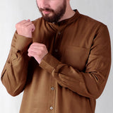Russ Tajh Shirt Brown