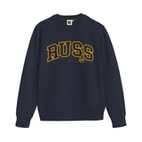 Russ Sweater Crewneck Rubbix Navy Blue