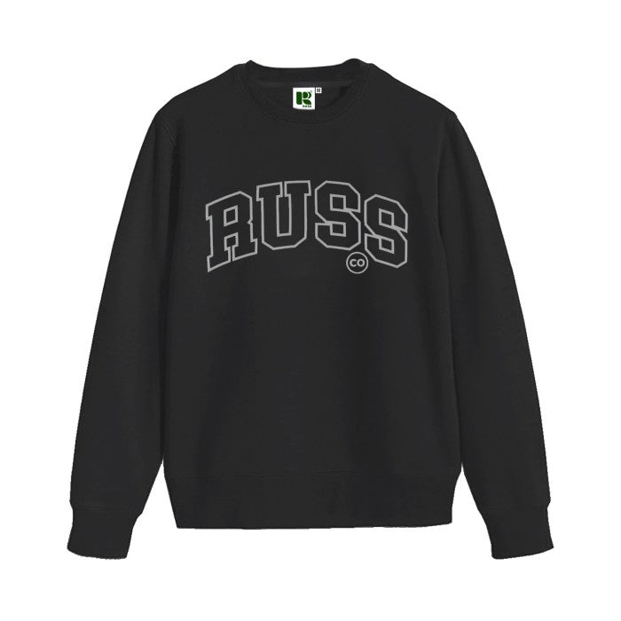 Russ Sweater Crewneck Rubbix Black