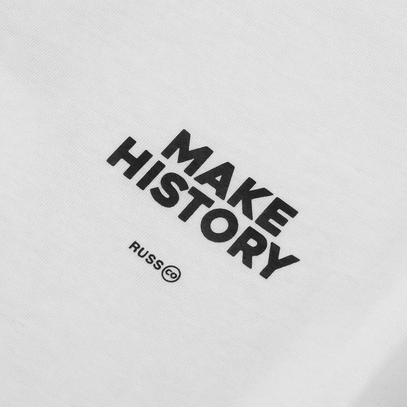 Russ Tshirt Make History White