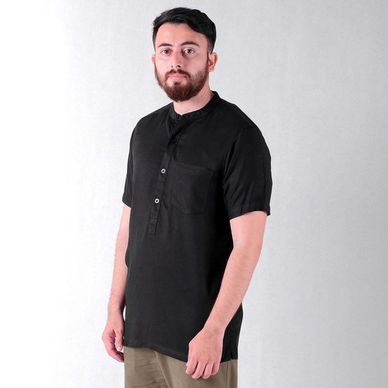 Russ X Heavenlight Men Koko Shirt Qurth Black