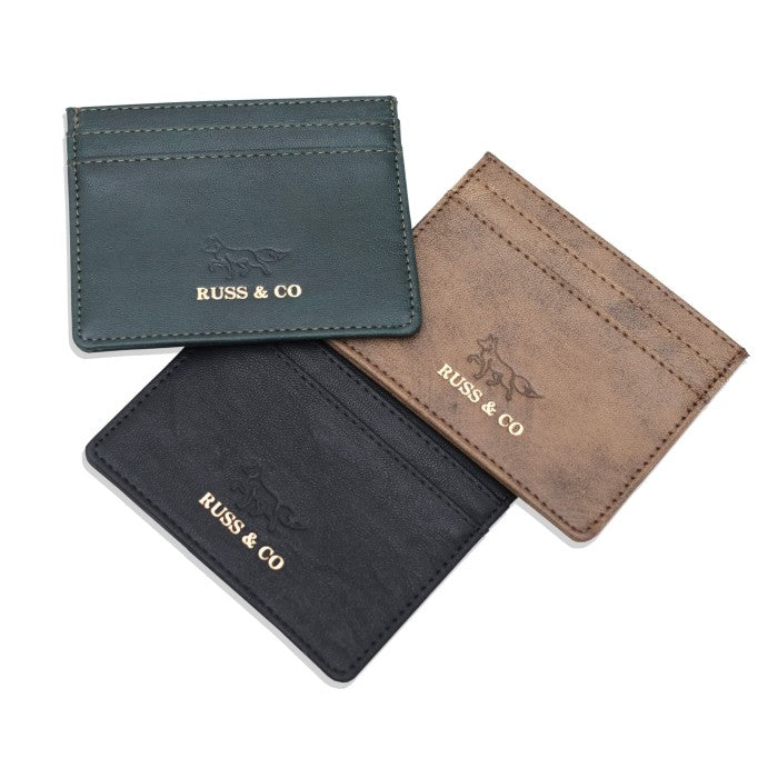 Russ & Co. Dompet Gobin Brown Card Wallet