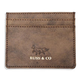 Russ & Co. Dompet Gobin Brown Card Wallet