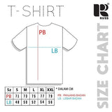 Kaos Pria Strangers White T-Shirt