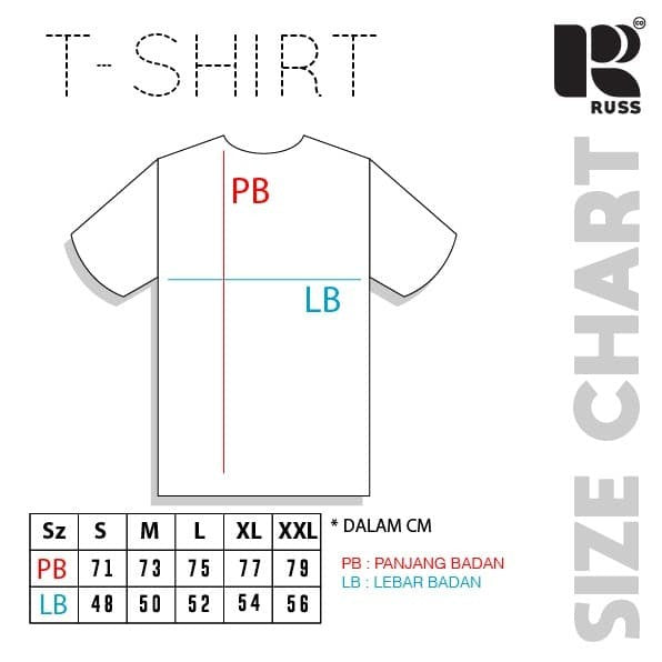 Kaos Pria Strangers White T-Shirt