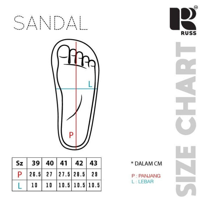 Sendal Peace Black Sandal